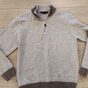 Daniel Blue Men's Half-Zip Sweater ,wool